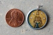 Image of The Lord is with thee spiritual token ( charm )