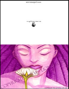 Image of "Beautiful" blank card