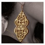 Image of  AS SEEN ON "MAKING OF THE BAND4 SEASON 2!"  -  vintage filigre "india" earrings
