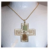 Image of Resin Cross Necklace