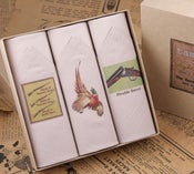 Image of Set of III Men's Handkerchiefs: Shooting