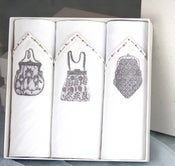 Image of Box of III Women's Hankies: Purses