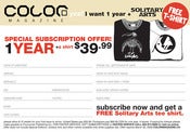 Image of SUBSCRIPTION TO COLOR