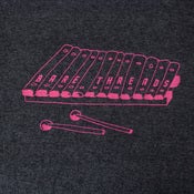 Image of 'xylo-thread' tee (Charcoal grey)