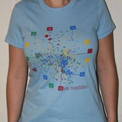 Image of Dave Madden "Space Labels" Women's T-Shirt