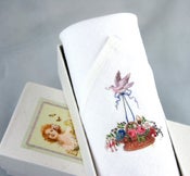 Image of Woman's Handkerchief: Victorian Flowers