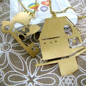 Image of 'Baby, I'm home!' necklace