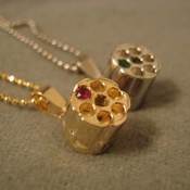 Image of Six Shooter Barrel Necklace