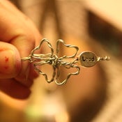 Image of Handmade Wire Clover Bracelet