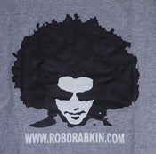 Image of Men's Afro Logo Gray