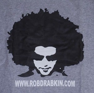 Image of Men's Afro Logo Gray
