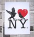 Image of Pigeons Love NY Poster (Limited Edition)