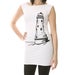 Image of Lighthouse Dress White & Cranberry Womens