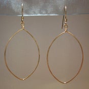 Image of Gold Leaf Earrings
