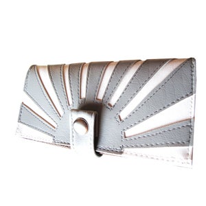 Image of Rising Sun (Grey) Limited! Checkbook / Pocketbook Wallet 