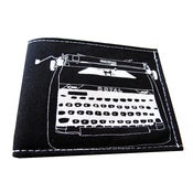 Image of Typewriter ) Bifold Wallet