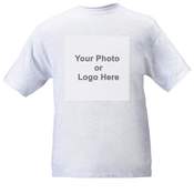 Image of Customise your White/Ash Grey T-shirt