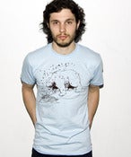 Image of BEAR TEE (BLUE)