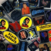 Image of ENAMEL BAND PIN BADGES ! 1980s ORIGINALS!