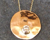 Image of Diamond Solitaire Pendant