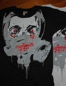 Image of SCRIBBLE JAM 2008 SKULL BLACK T-SHIRT