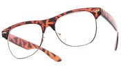Image of ClubMaster Clear lens Glasses 