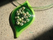 Image of collier VISTA lime et vert T