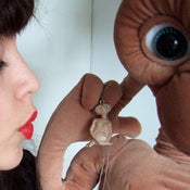 Image of E.T. FIGURE PENDANT NECKLACE