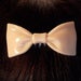 Image of BOW HAIR COMB - VARIOUS COLOURS
