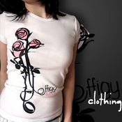 Image of "Attach Me" for Girl (White tee)