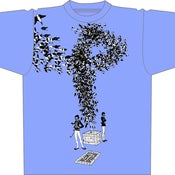 Image of Spook Club T-Shirt - Girls (Blue)