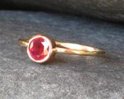 Image of Ruby Kiss Ring