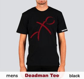 Image of Mens Defryme "Deadman XV" T-Shirt > Black Only