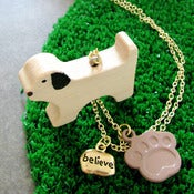 Image of canine instincts necklace