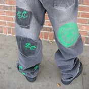 Image of Money Power Respect Jeans