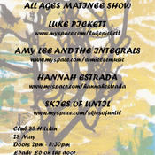 Image of LUKE PICKETT/ AMY LEE/ HANNAH ESTRADA/ SKIES OF UNTIL ALL AGES