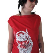 Image of Wild Orchid Children 'Jew Beard' Womens Dress in Red