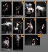 Image of Dancers vs. Food: Large Prints