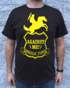 Image of Against Me! - Shield T-Shirt