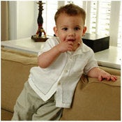 Image of Little Linens St Tropez Short Sleeved Shirt