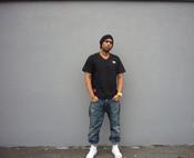 Image of Smart People Use Pockets-Black V-Neck Tee