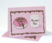 Image of Lonely Donut Missing You card