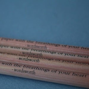 Image of quote pencils - fill your paper (pack of 4)
