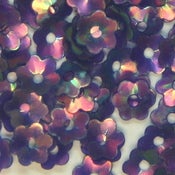Image of Purple Flower Sequins