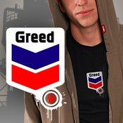 Image of Chevron Parody ~ Greed