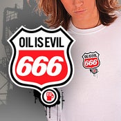 Image of Phillips 66 Parody ~ Oil is Evil 666