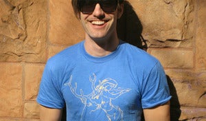 Image of Deerhunter - Boy's Tee (Heather Lake Blue)