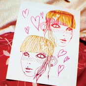 Image of Lust Postcard Print