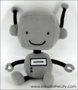 Image of Robot in the City - Plushie