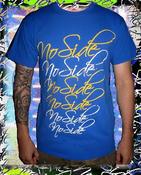 Image of Blue Script Repeat